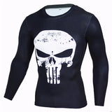 Marvel T Shirt Summer Long-Sleeve Quick Drying Clothes Tights