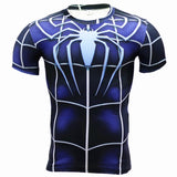 Marvel T Shirt Marvel Short-Sleeved T-shirt Men's Fitness