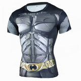 Marvel T Shirt Marvel Short-Sleeved T-shirt Men's Fitness