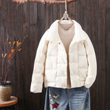 Women Winter Coats Puffer Jacket Down Coat Lightweight Down Jacket Female Short Lightweight Fashion