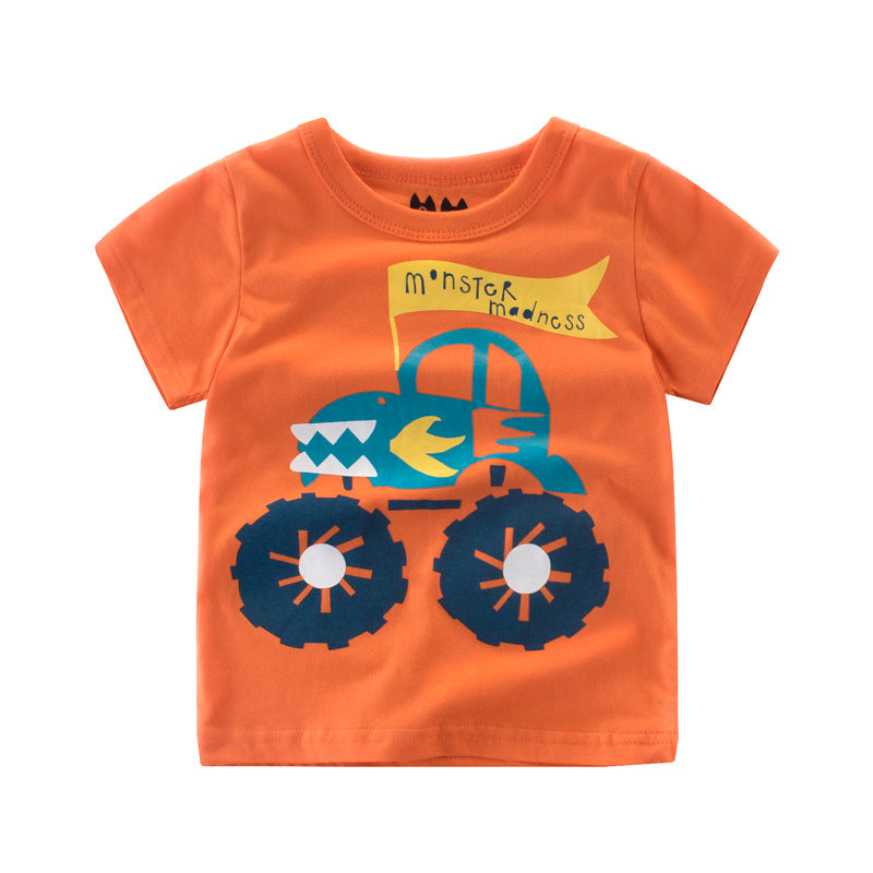 Summer Tops Children's Short-Sleeved T-shirt