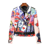 Punk Rock Jacket Rivet Punk Fashion Motorcycle Clothing
