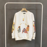 Jesus Is King Merch Hoodie Autumn and Winter round Neck Coat Popular