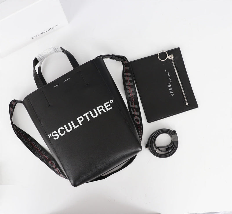 Off White Bag Casual Outdoor Convenient Tote Bag