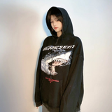 Cactus Flea Market Hoodie Vintage Printed Hoodie Loose Hat