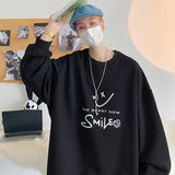 Men Sweatshirts round Neck Sweater Men's Spring and Autumn Loose