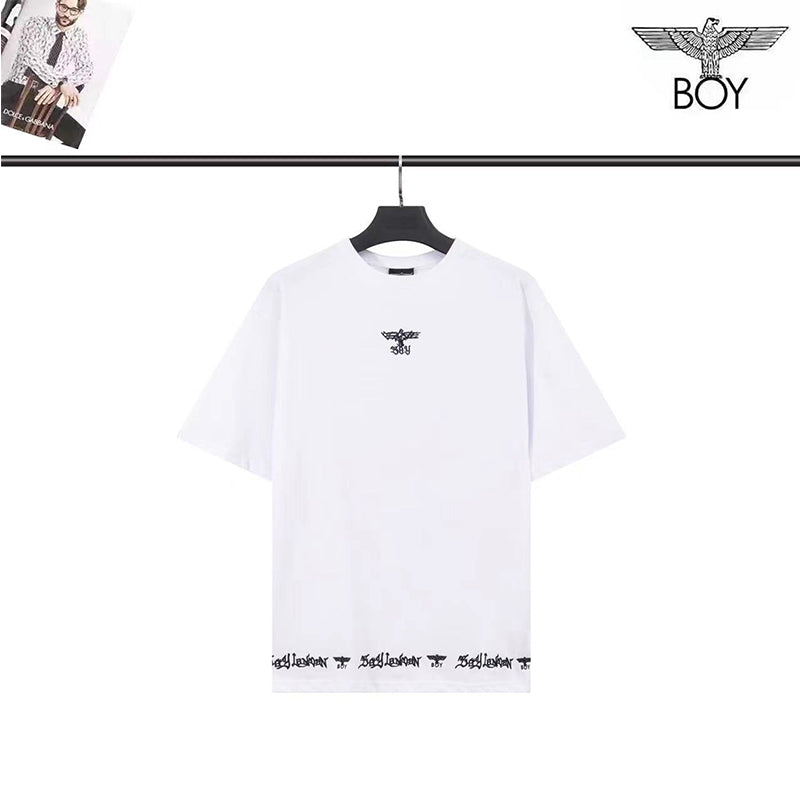 Boylondon T Shirt Retro Training Practice Fashion Slim Casual Fashion Eagle