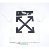 Cloud Arrow Short Sleeve Printed Summer Men's and Women's Round Neck Tshirt Owt t shirt