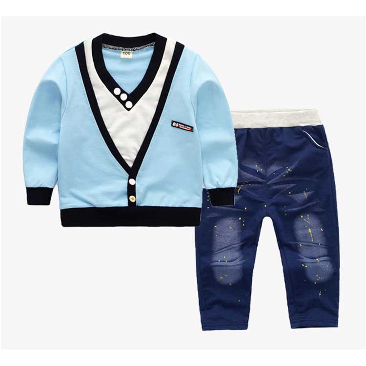 Children Boy Co Ord Spring 2 Piece Set