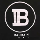 T Shirt Balmain Spring and Summer Print round Neck T-shirt Casual Bottoming Shirt
