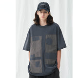 Preppy Aestitic T Shirt Retro Loose Short Sleeve T-shirt