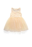 Girl Dress Light Diamond Lace Princess Dress Children's Sleeveless Vest Dress