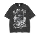 Allen Iverson Shirt Allen Iverson Printed Short Sleeve T-shirt Loose