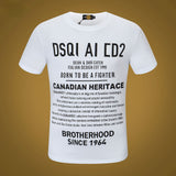Dsq2 T Shirt Casual Sports Printed Short Sleeve Summer Men