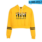 Friends Joey Hoodie Summer Hat Sweaters Women's Clothing