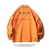 Men Jacket Men's Spring and Autumn Loose Lapel Casual Jacket Coat