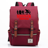 Stranger Things Backpack Cartoon Youth Student Schoolbag Men's and Women's Casual Backpack