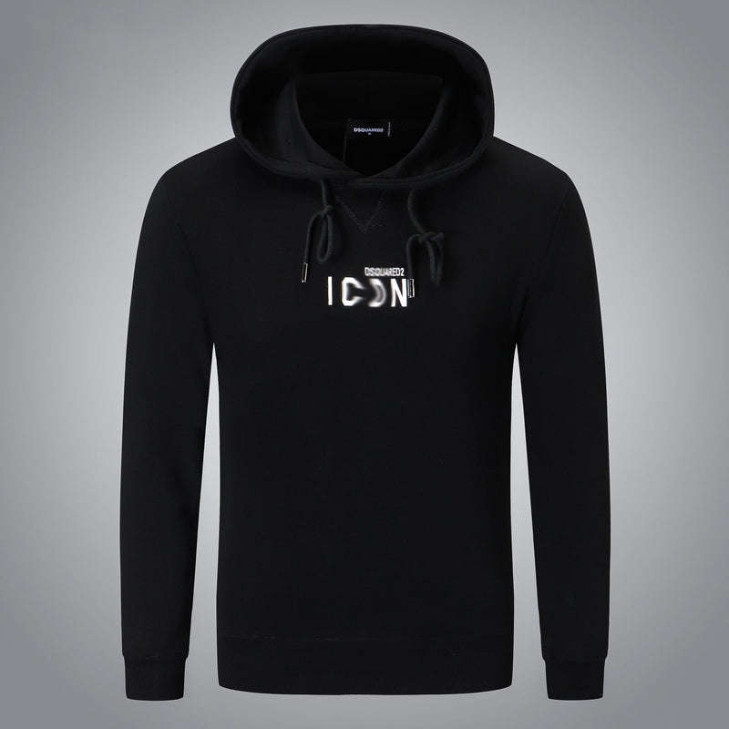 Dsq2 Hoodie DSQ Lian D2 Letter Print Sweatshirt Trendy Men's Autumn and Winter
