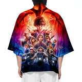 Hellfire Club Shirt Stranger Hellfire Club Cardigan Thin Sun Protection Clothing