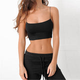 Music Festivals Rave Outfits Girls Tops Summer Women's Solid Color Slim Fit Knit Vest