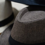 Mens Kentucky Derby Hats Solid-Colored Sun Hat Men's Sunhat