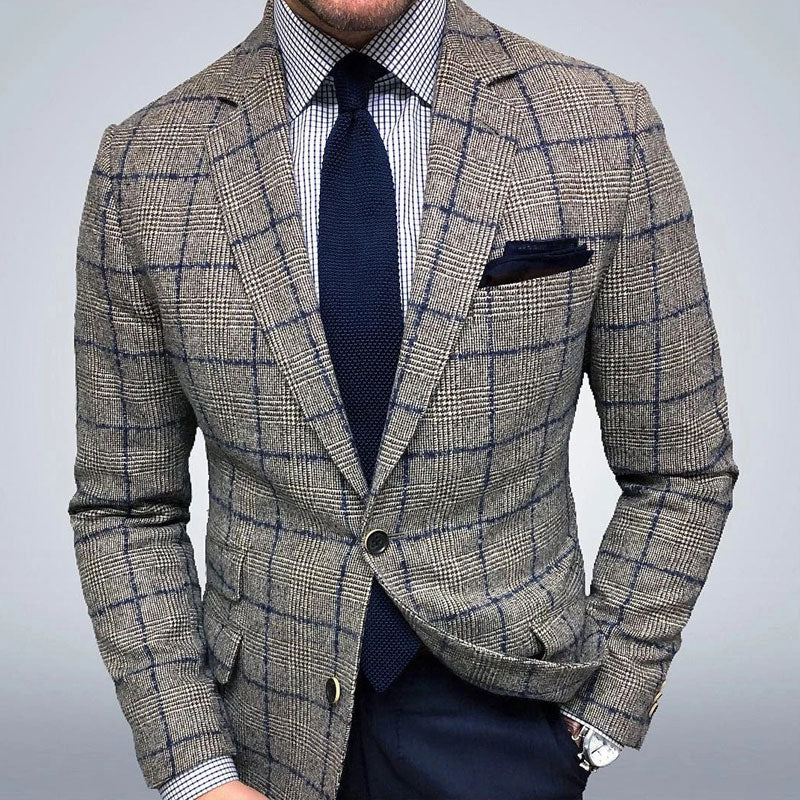 Bohemian Chic Wedding Guest Men Attire Multi-Color Leisure Suit Men's Top