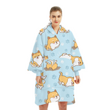 Hoodies Blankets Large Size Home Leisure Lazy Clothes Lambswool