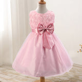 Toddler Girls Sequin Gown Dress Girls' Skirts Princess Dress with Corsage Color Net Dress Performance