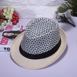 Mens Kentucky Derby Hats Flat Top Denim Hat Men Plaid Retro