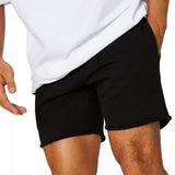 Men Sports Flex Shorts Solid Color Sports Men Loose Casual