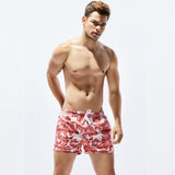 Men Swim Trunks Men's Beach Pants Seaside Beach Casual Pants