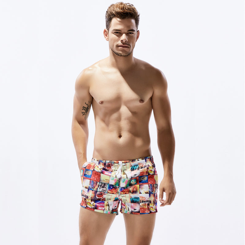 Men Swim Trunks Beach Pants Men's Pants
