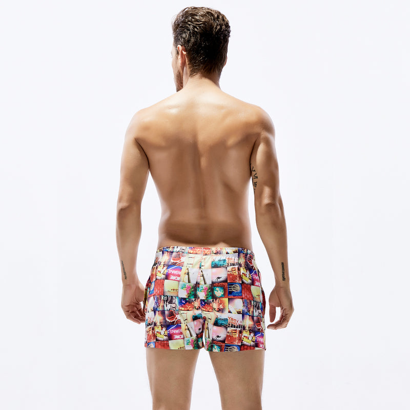 Men Swim Trunks Beach Pants Men's Pants