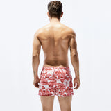 Men Swim Trunks Men's Beach Pants Seaside Beach Casual Pants