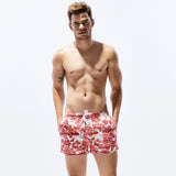 Men Swim Trunks Men's Beach Pants Seaside Beach Casual Pants