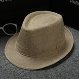 Mens Kentucky Derby Hats Solid-Colored Sun Hat Men's Sunhat