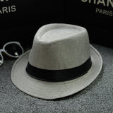 Mens Kentucky Derby Hats Solid-Colored Sun Hat Men's Sunhat