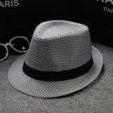 Mens Kentucky Derby Hats Solid-Colored Sun Hat Men's Sunhat
