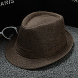 Mens Kentucky Derby Hats Solid-Colored Sun Hat Men's Sunhat