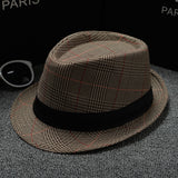 Mens Kentucky Derby Hats Solid-Colored Sun Hat Men's Sunhat
