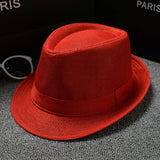 Mens Kentucky Derby Hats Solid-Colored Sun Hat Men's Sunhat