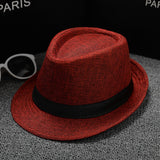 Mens Kentucky Derby Hats Solid-Colored Sun Hat Men's Sunhat