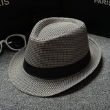 Mens Kentucky Derby Hats Solid-Colored Sun Hat Men's Sunhat