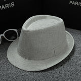 Mens Kentucky Derby Hats Solid-Colored Sun Hat Men's Sunhat