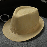 Mens Kentucky Derby Hats Solid-Colored Sun Hat Men's Sunhat