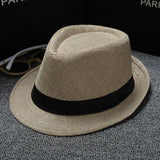 Mens Kentucky Derby Hats Solid-Colored Sun Hat Men's Sunhat