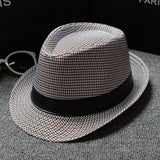 Mens Kentucky Derby Hats Solid-Colored Sun Hat Men's Sunhat