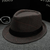 Mens Kentucky Derby Hats Solid-Colored Sun Hat Men's Sunhat