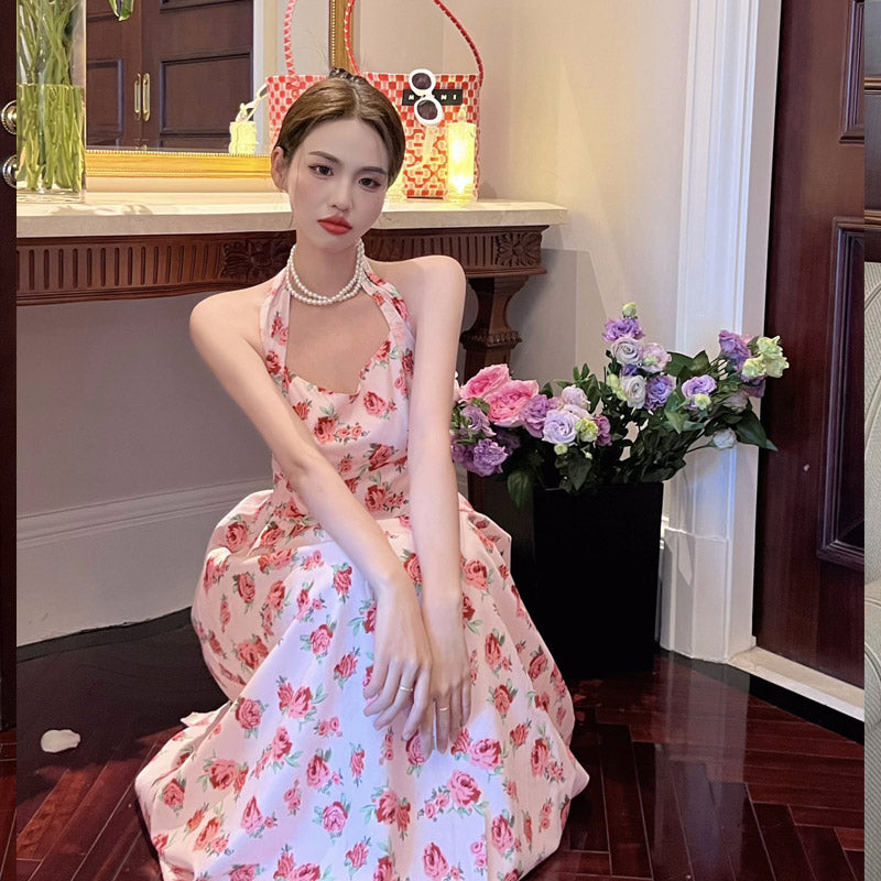 Marilyn Monroe Dress Vintage Floral Dress Women's Skirt