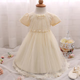 Toddler Girls Sequin Gown Dress Princess Dress Children Shirt Lace Children's Dress